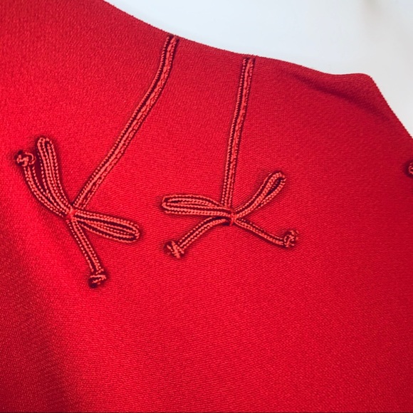 MOSCHINO CHEAP & CHIC Vintage Sheath Dress w Bows - Picture 5 of 14